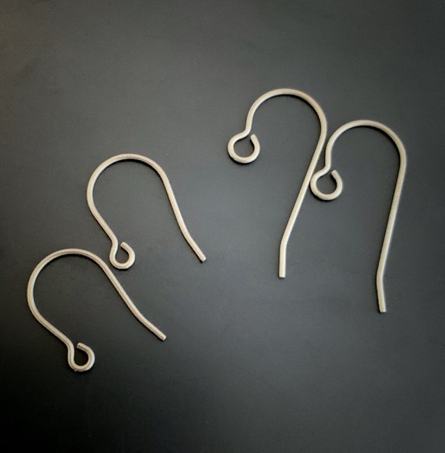 34-533 Sterling Silver French Hook Earring Wires, Economy - Rings & Things
