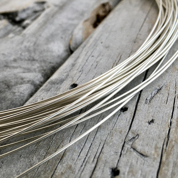 Craft Wire CRAFT WIRE 19 Gauge, 925 Sterling Silver Wire (Round