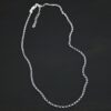Sterling Silver Rachel Rolo - Shiny shown on dark background