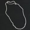 Sterling Silver Maria Chain - Shiny shown on dark background