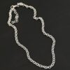 Sterling Silver Joy Chain - Shiny shown on dark background