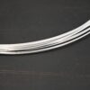 Sterling Silver Square Wire on dark background