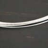 Silver Round Wire shown on dark background
