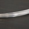 Sterling Silver Square Wire on dark background