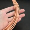 Copper Square Wire shown in hand