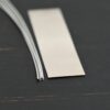 Silver Solder Sheet & Wire shown on dark background