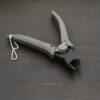 Power Max Full Flush Cutting Pliers - Grey plastic handle shown on dark background