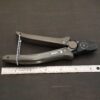 Power Max Full Flush Cutting Pliers - Grey plastic handle shown next to ruler