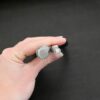 XL Stepped Mandrel Pliers - Black rubber handle shown in hand