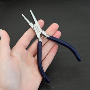 Medium Stepped Wire Wrapping Flat Jaw Mandrel Pliers – Sam
