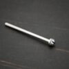 Stainless Steel Polishing Wheel Mandrel shown on dark background