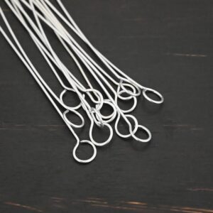 Sterling Silver Eye Pins