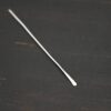 Silver Shiny Paddle headpin shown on dark background