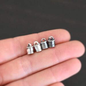 Sterling Silver 6x9mm End Caps