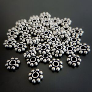 Sterling Silver Daisy Spacers