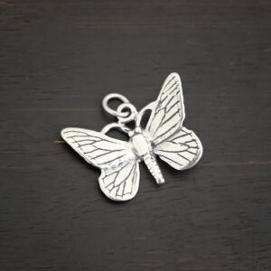 Sterling Silver Butterfly Charm