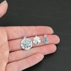 Sterling Silver Sand Dollar Charm