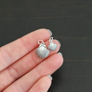Sterling Silver Sea Shell Charm