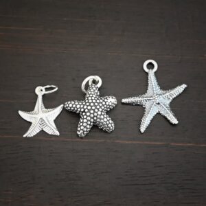 Sterling Silver Starfish Charm