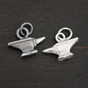 Sterling Silver Anvil Charm