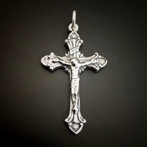 Sterling Silver Crucifix Pendant