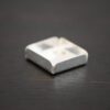 Split Wall Sq Bezel Cup - shiny shown on dark background
