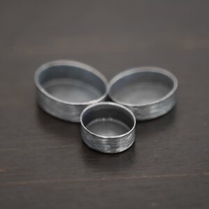 Oval Tall Wall Bezel Cups