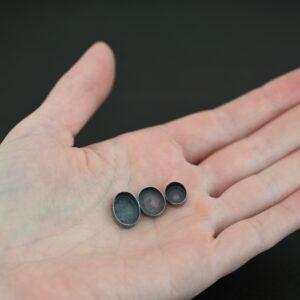 Oval Tall Wall Bezel Cups