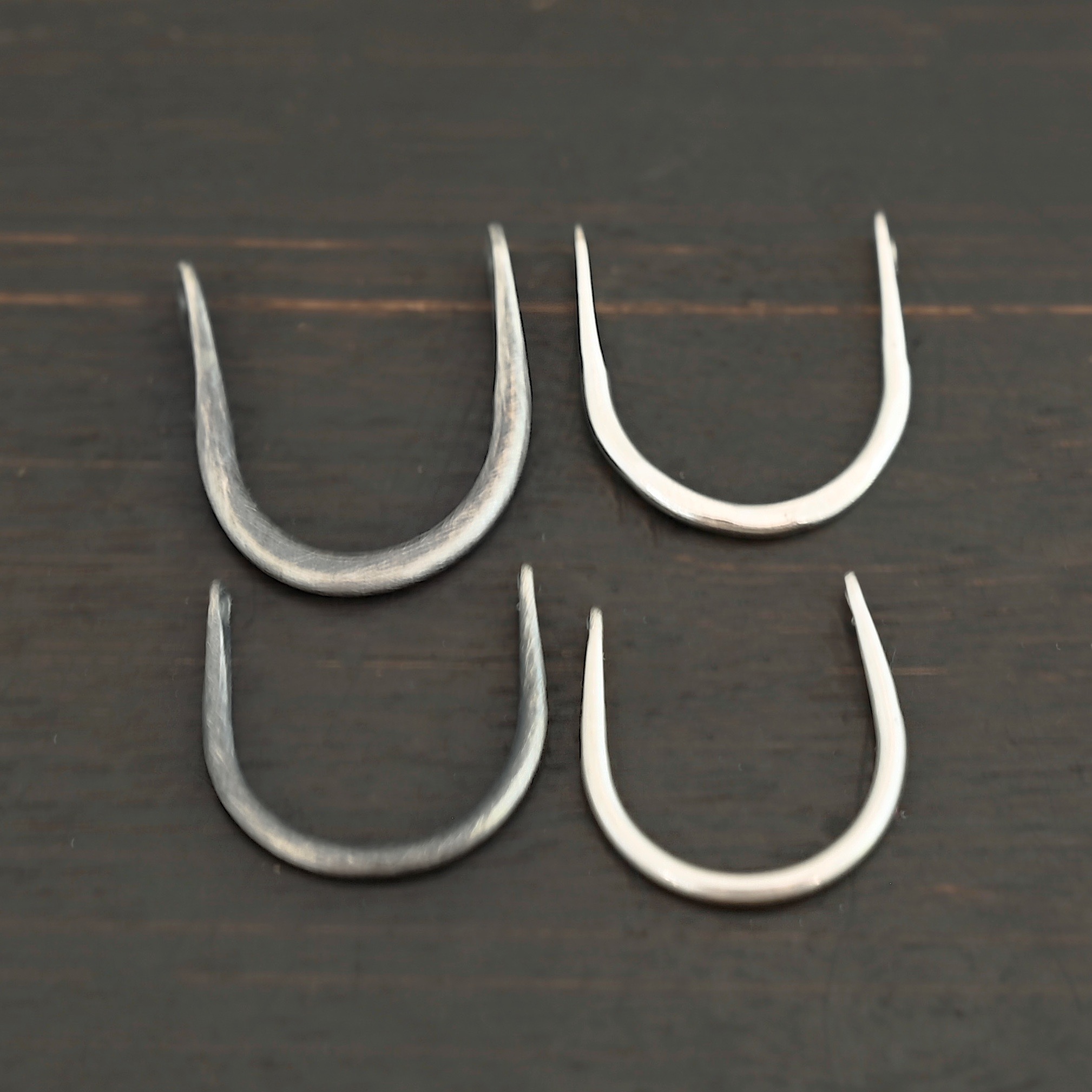 U Shaped Finding - shown on dark background