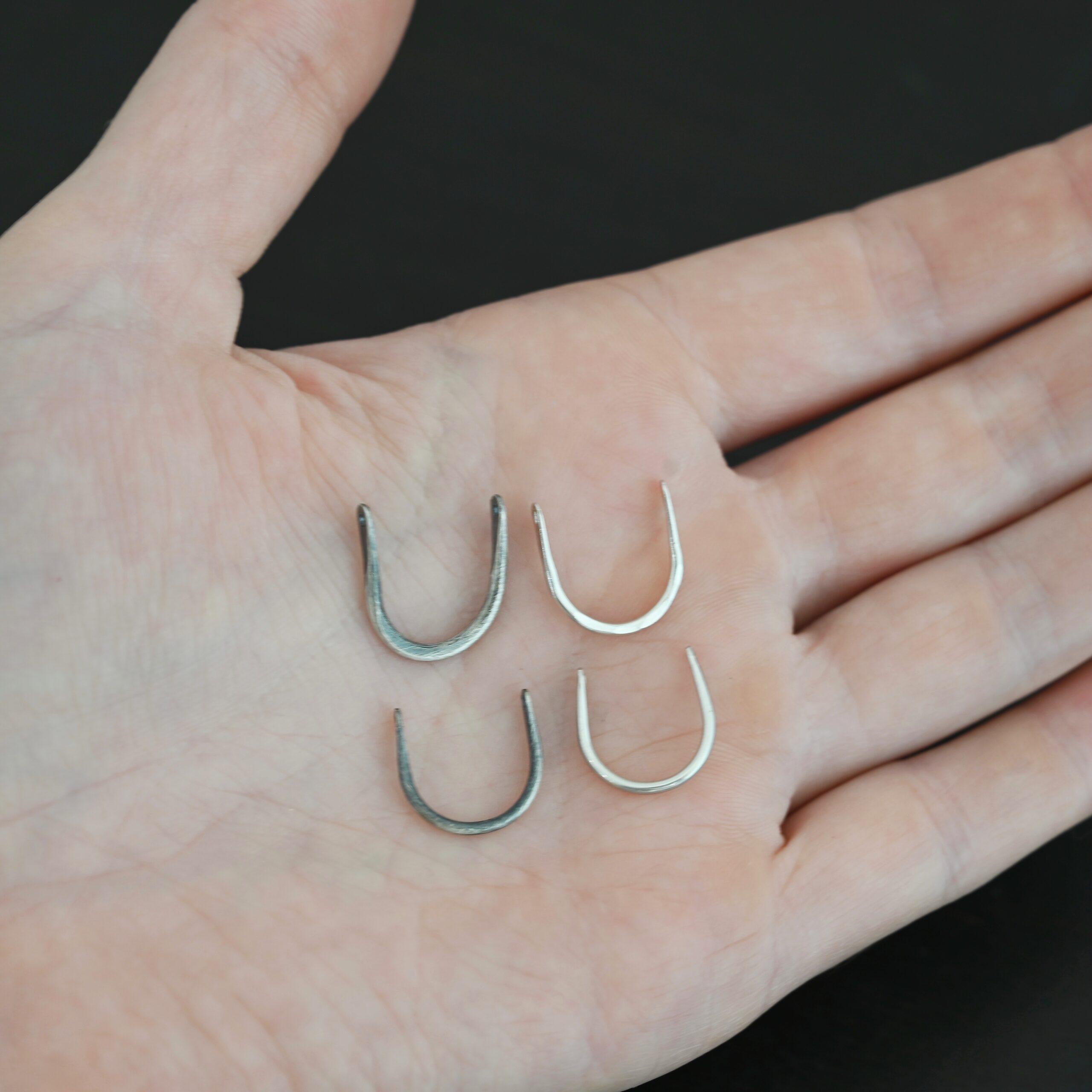 U Shaped Finding - shown in hand