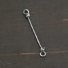 Stick Loop Finding - oxidized shown on dark background