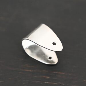 Handmade Sterling Silver Pinch Bail