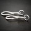 Harrison Hook Clasp - shiny shown on dark background