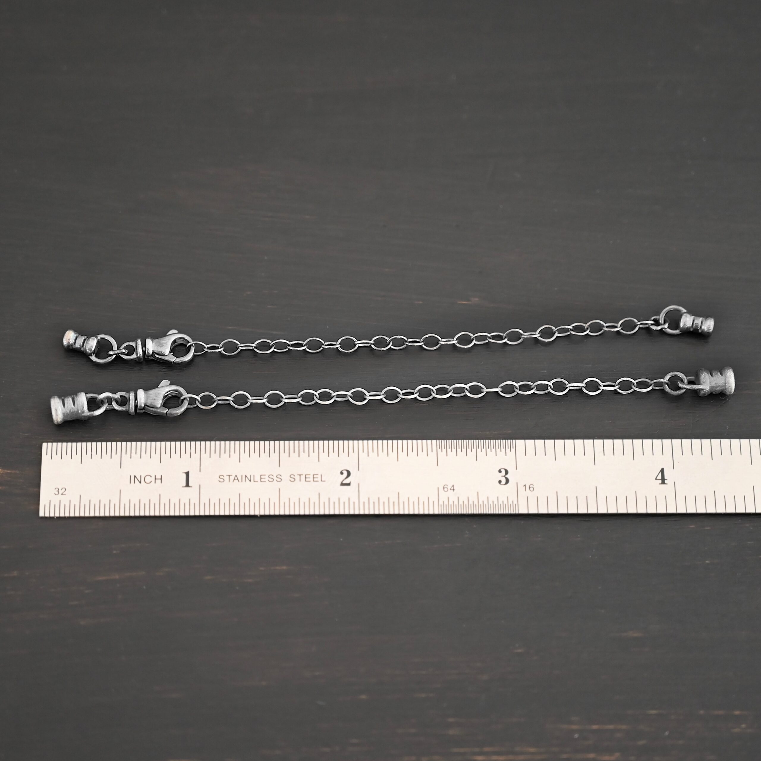 Emerson Extension - oxidized shown by ruler