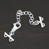 Myles multistrand clasp - shiny 2 strand shown on dark background