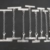 Mason multi strand clasp - shiny shown on dark background