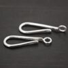 Hope Hook Clasp - shiny shown on dark background