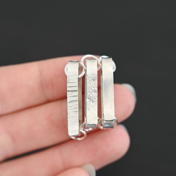 Hank Hook Clasp - shiny shown in hand