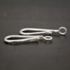 Hope Hook Clasp - shiny shown on dark background