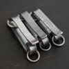 Hank Hook Clasp - oxidized shown on dark background