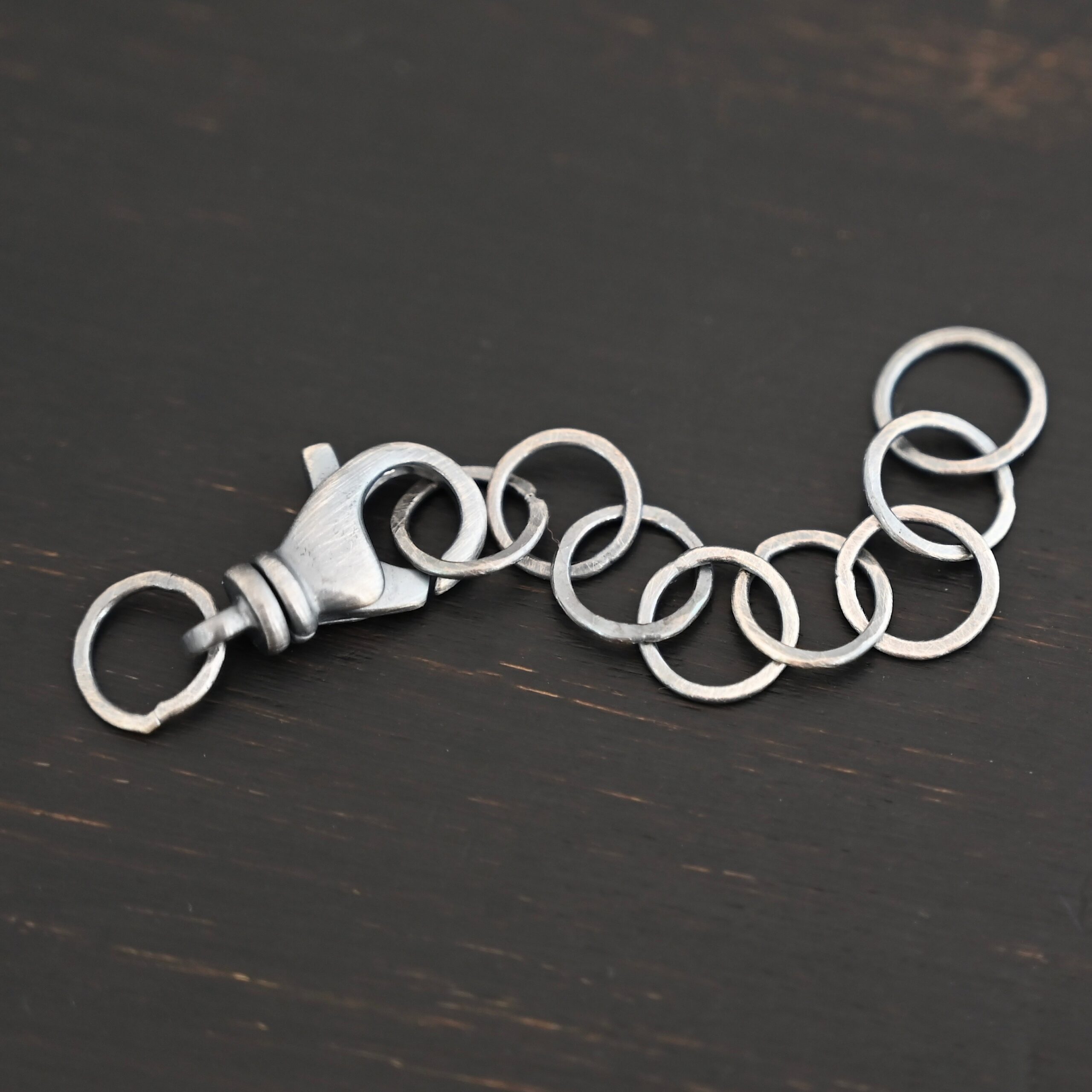 Eddie Extension - oxidized large shown on dark background