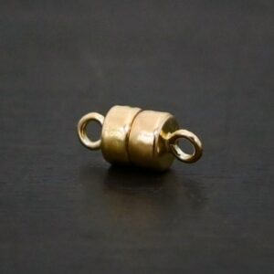 14k Gold Filled Round Disc Magnetic Clasp – Mae