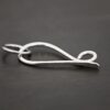 Hillary Hook Clasp - shiny shown on dark background