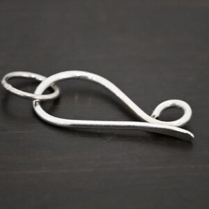 Sterling Silver Hook Clasp – Hillary