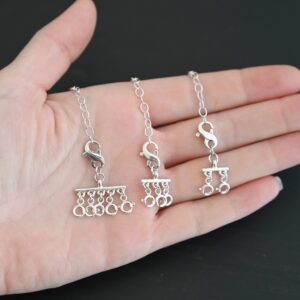 Sterling Silver Multi-Neclace Clasp – Max