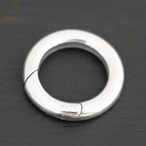 Sterling Silver Push Clasp – Penny