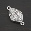 Magnetic Heart Clasp shown on dark background