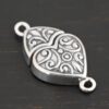 Magnetic Heart Clasp shown on dark background