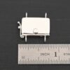 Box Clasp - shiny shown by ruler