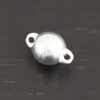 Melody Round Magnetic Clasp - shiny shown on dark background